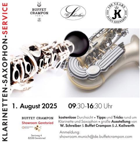 Saxophontag bei Buffet Crampon